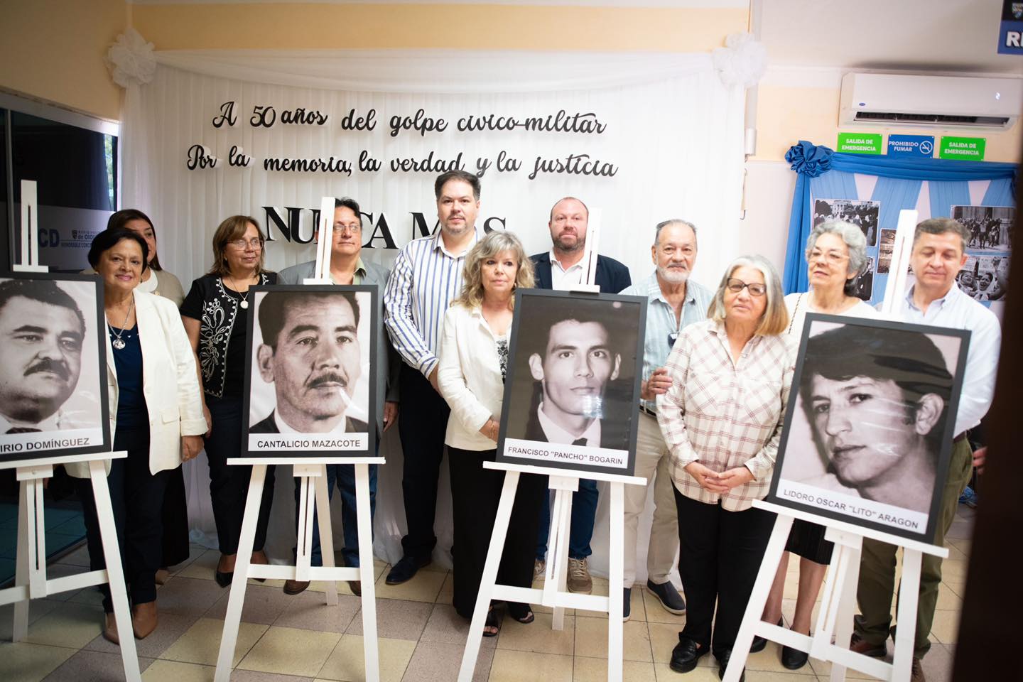 A 50 años del golpe: El Concejo Deliberante inauguró el "Espacio de la Memoria"