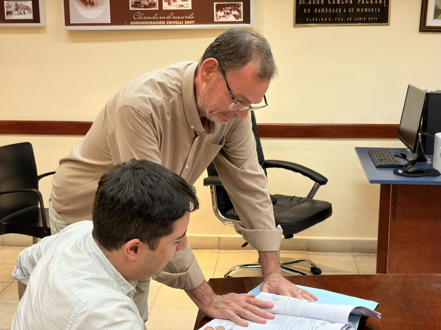 El Concejo Deliberante recibió al Tribunal de Cuentas para la auditoría del ejercicio 2025