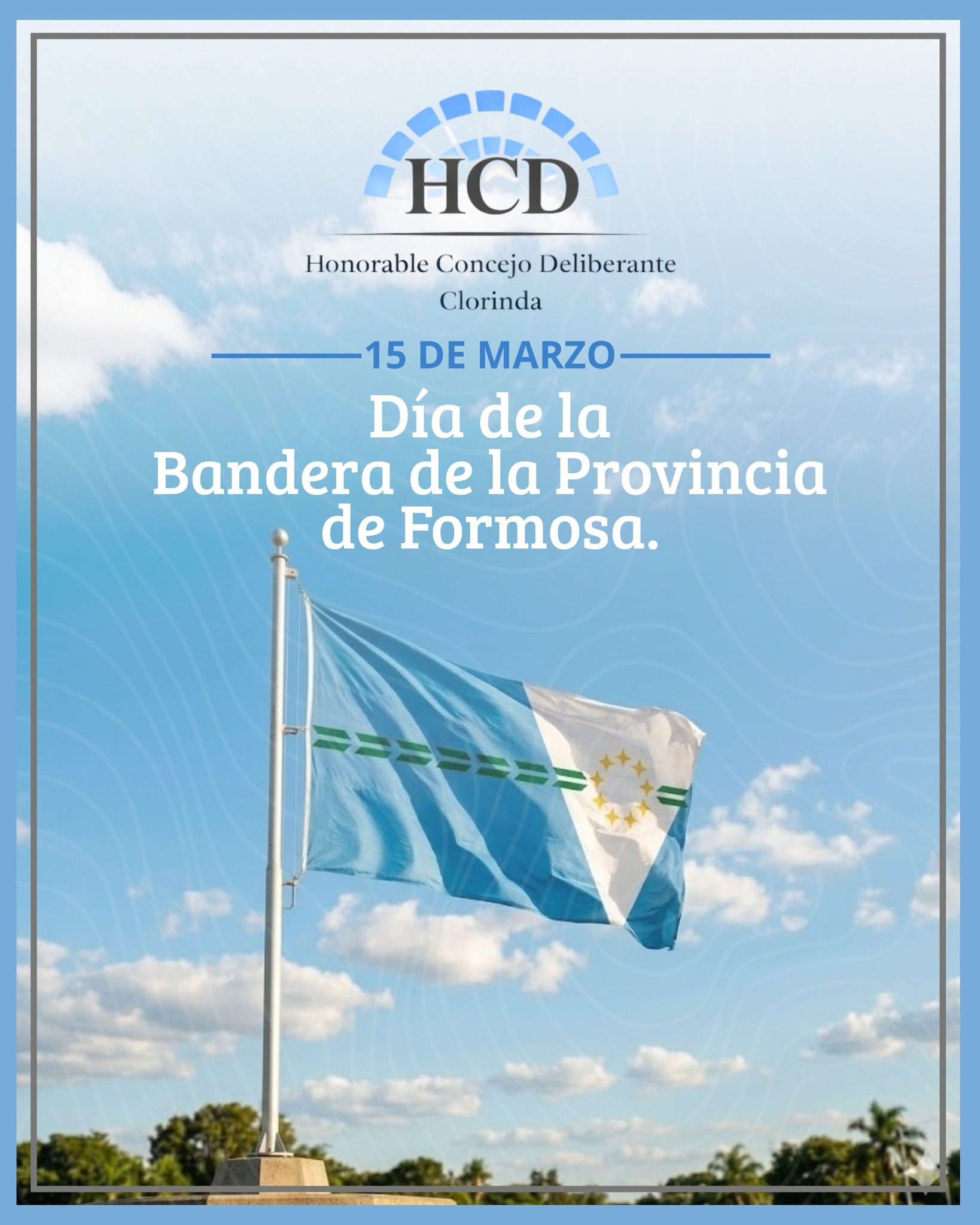 15 de marzo: Día de la Creación de la Bandera de la Provincia de Formosa