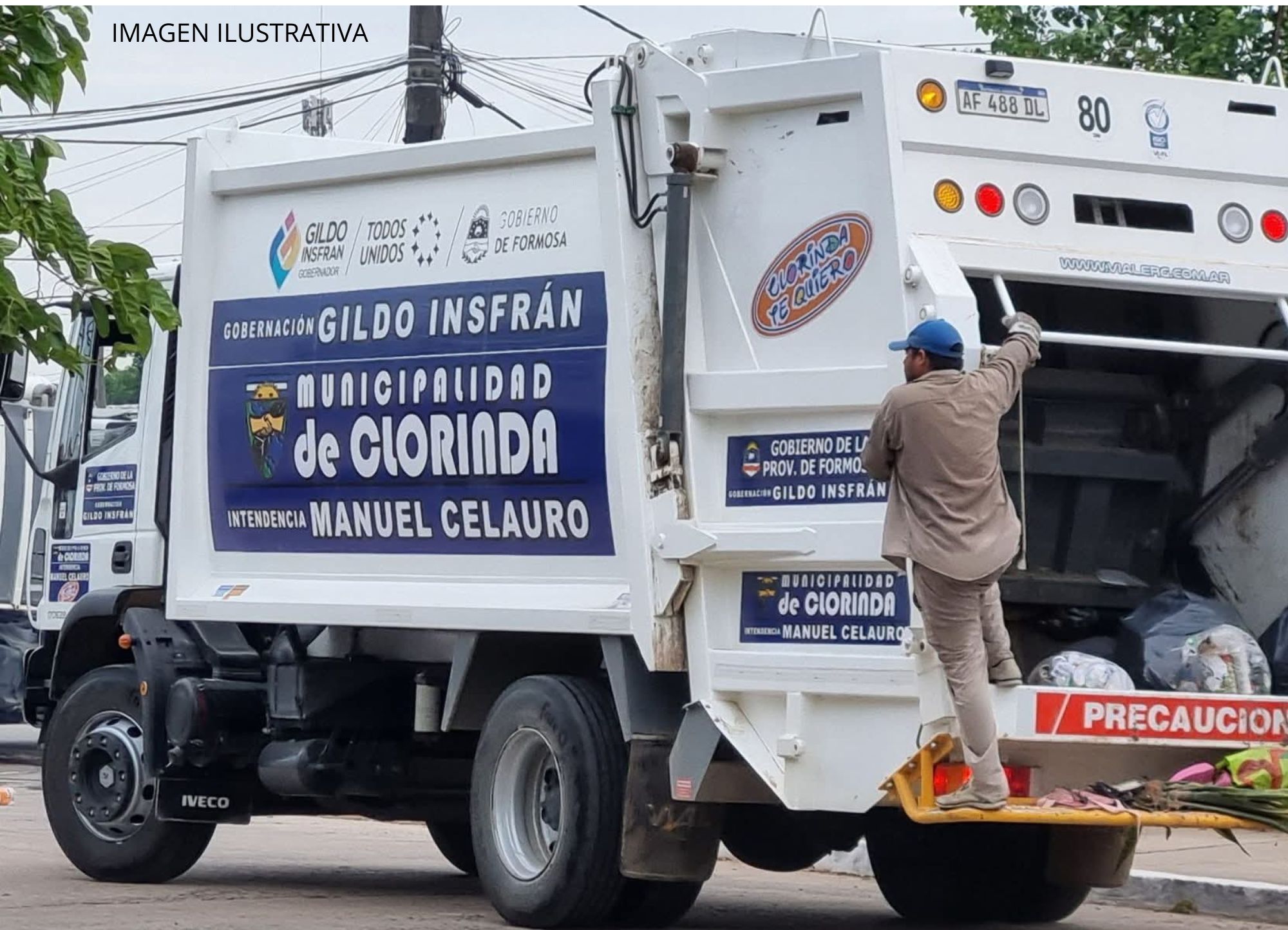 El Municipio incorpora servicio de recolección de residuos para vecinos del asentamiento San Miguel